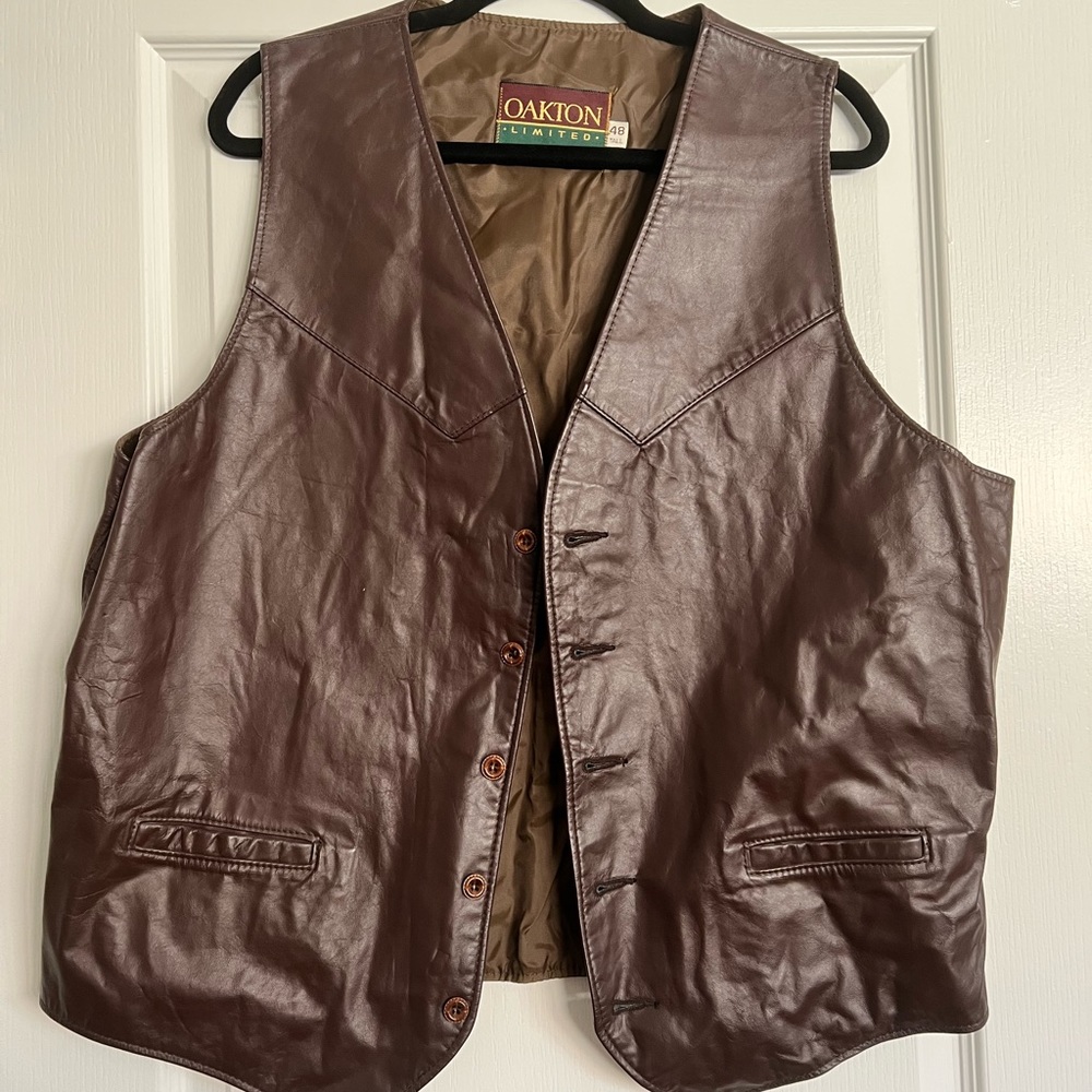 Oakton Limited Brown Vest Men’s
